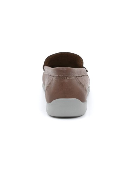 Light Brown leather boat shoe