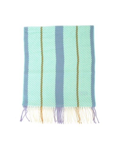 Green Striped scarf