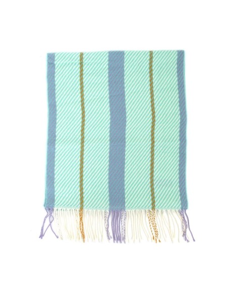 Green Striped scarf