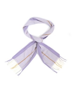 Foulard rayé blanc BUF-MADELINE-WHITE 2