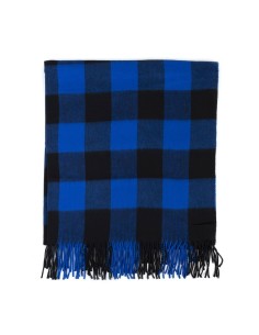 Blue Squared men's scarf