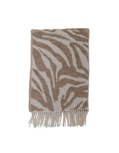 Foulard timbré beige BUF-MIZEBRA-BEIGE