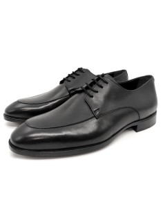 Black leather derby 2