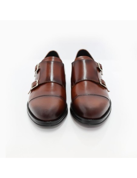 chaussure avec boucle de peau cuir CONADO-CUERO