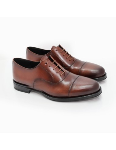 Brown leather Oxford
