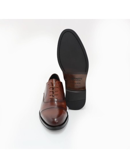 Oxford de peau marron CORESA-MARRON