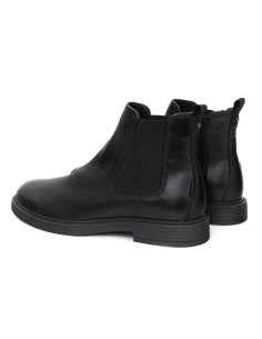 bottines chelsea de peau le noir GERA-NEGRO 2