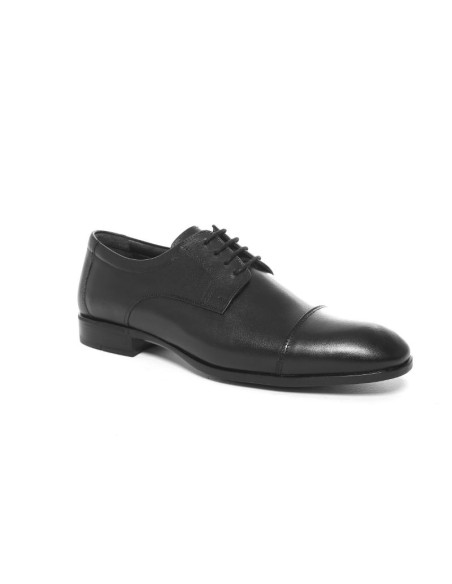 Derby de peau le noir IBRATO-NEGRO