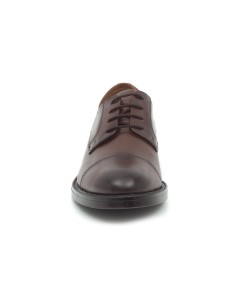 Derby de peau marron JUMANS-BROWN 2