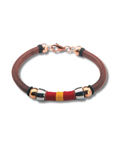 Light Brown of leather Bracelet