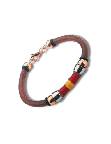 Light Brown of leather Bracelet
