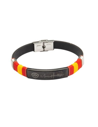 Black of rubber Bracelet