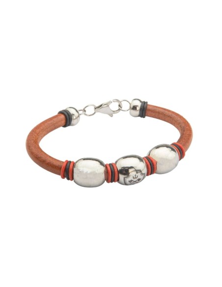 Brown of leather Bracelet