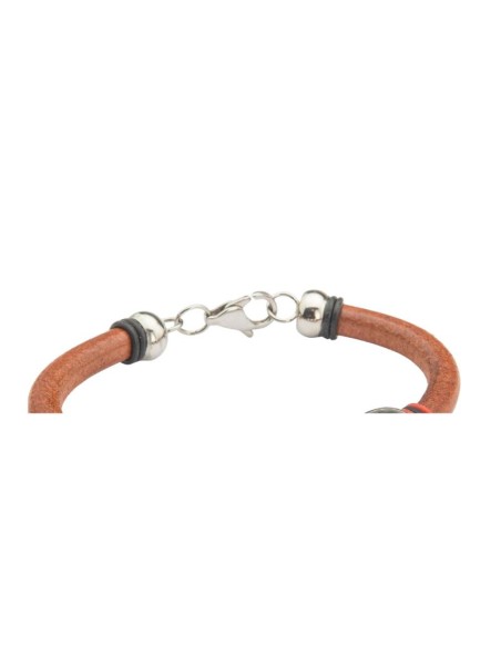 Brown of leather Bracelet