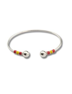 Bracelet en argent cuir-noir JWW-BRAESP-SILVER