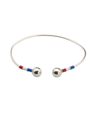 Bracelet en argent cuir-noir JWW-BRAFRA-SILVER