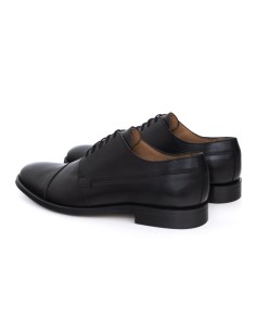 Black leather derby 2