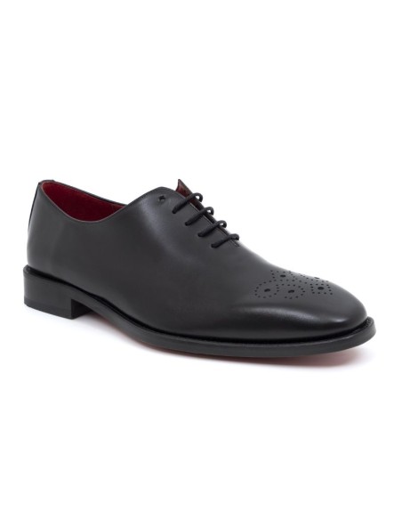Black leather Oxford
