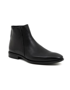 Black leather boot