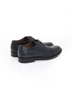 Derby de peau bleu MANIR-NAVY 2