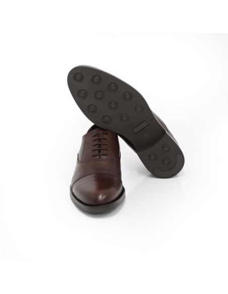 Brown leather Oxford