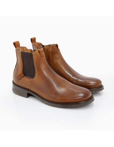 Light Brown leather chelsea boots