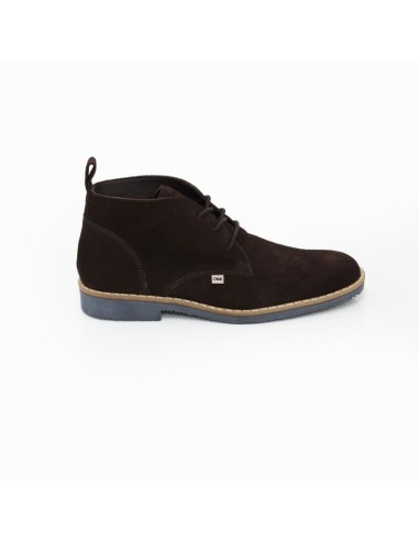 Bottine de peau marron MORLIS-TESTA