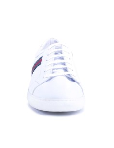 White leather sneakers 2