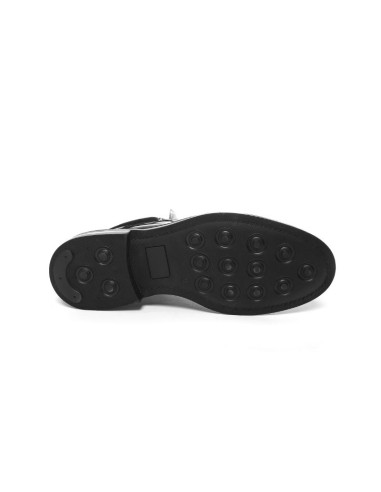 Bottine de peau le noir NISTAL-NEGRO