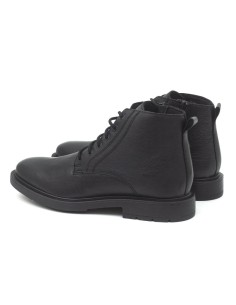 Bottine de peau le noir NUGMEN-BLACK 2