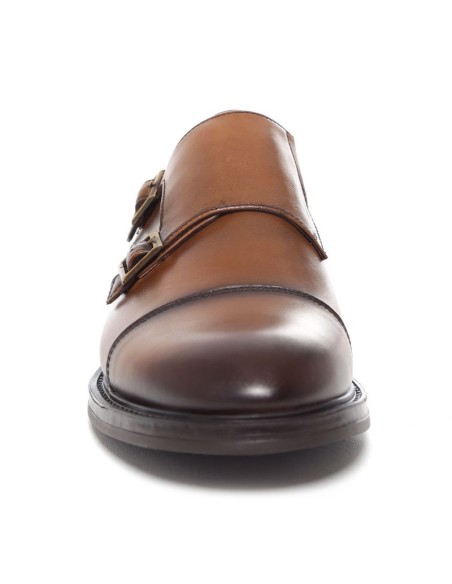 chaussure avec boucle de peau cuir OSVAN-CUERO