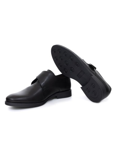 chaussure avec boucle de peau le noir PEROLA-NEGRO
