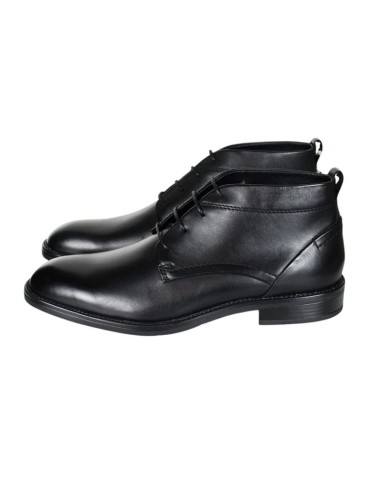 Bottine de peau le noir PIMARA-BLACK