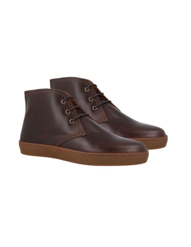 Brown leather boot