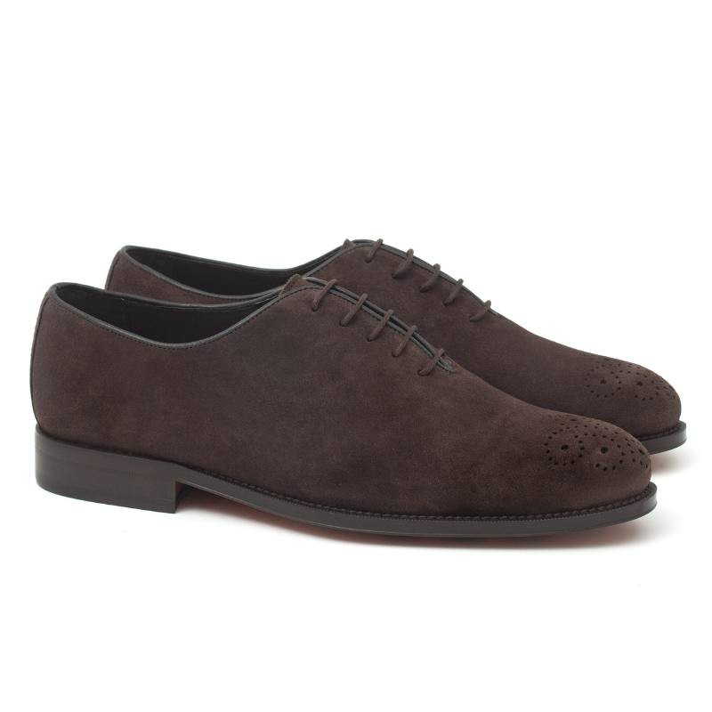 Oxford de ante legate color marrón SENTAMEN-MARRON