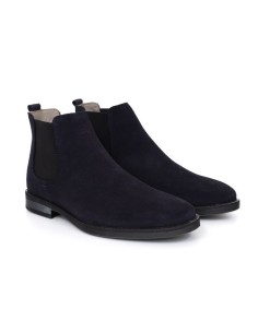 bottines chelsea suède bleu SEBRON-NAVY