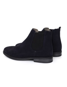 bottines chelsea suède bleu SEBRON-NAVY 2