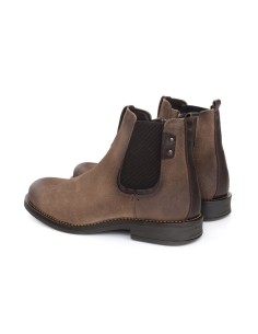 Beige suede chelsea boots 2