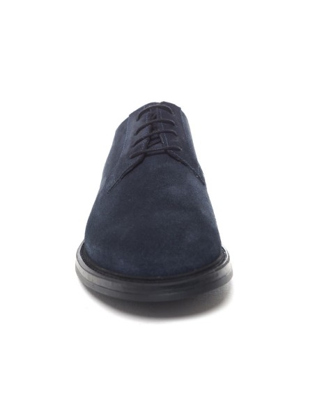 Derby suède bleu SIRONA-NAVY