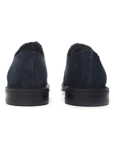 Derby suède bleu SIRONA-NAVY