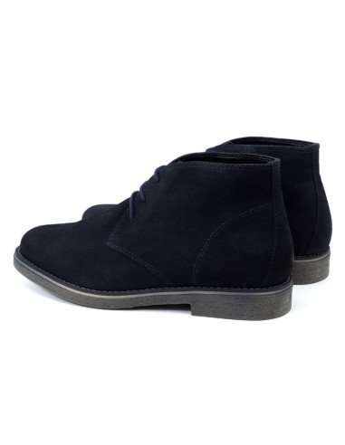 Bottine suède bleu SOLUN-NAVY