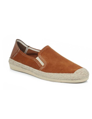 light brown leather espadrille SEPARTENA-CUERO