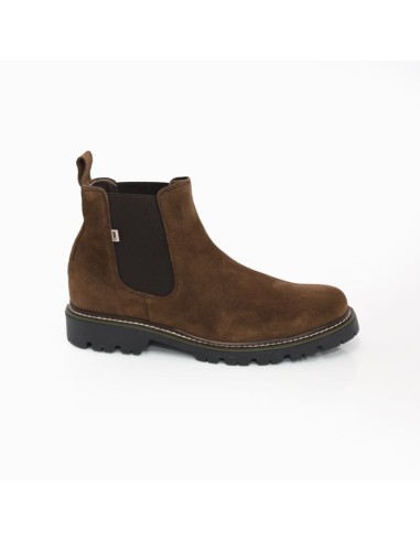 bottines chelsea suède marron SONIP-BROWN