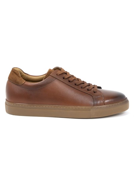 Light Brown leather sneakers
