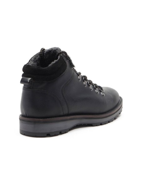 Bottine de peau marron TRAVER-BLACK