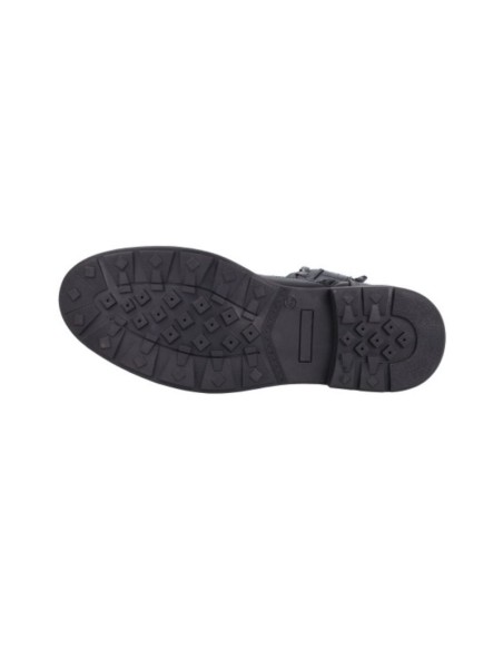 Bottine de peau le noir TUDEL-BLACK