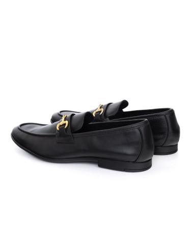 Mocassin de peau le noir UBRIL-NEGRO