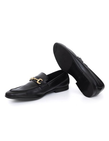 Mocassin de peau le noir UBRIL-NEGRO
