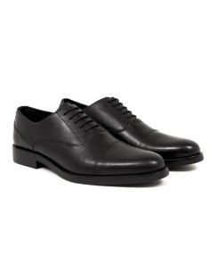 Black leather Oxford