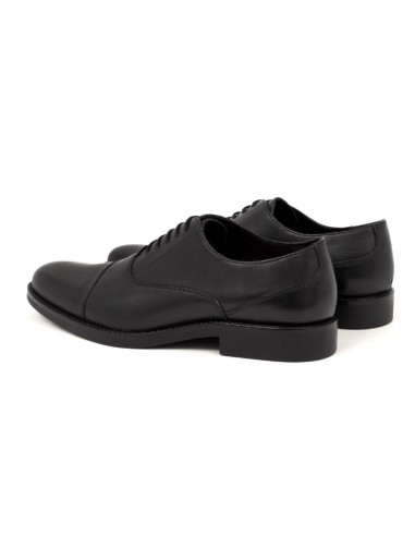 Black leather Oxford